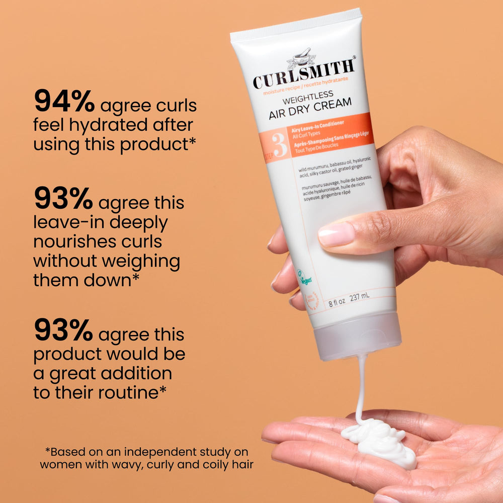 CURLSMITH wild murumuru butter visual emphasizing moisture retention