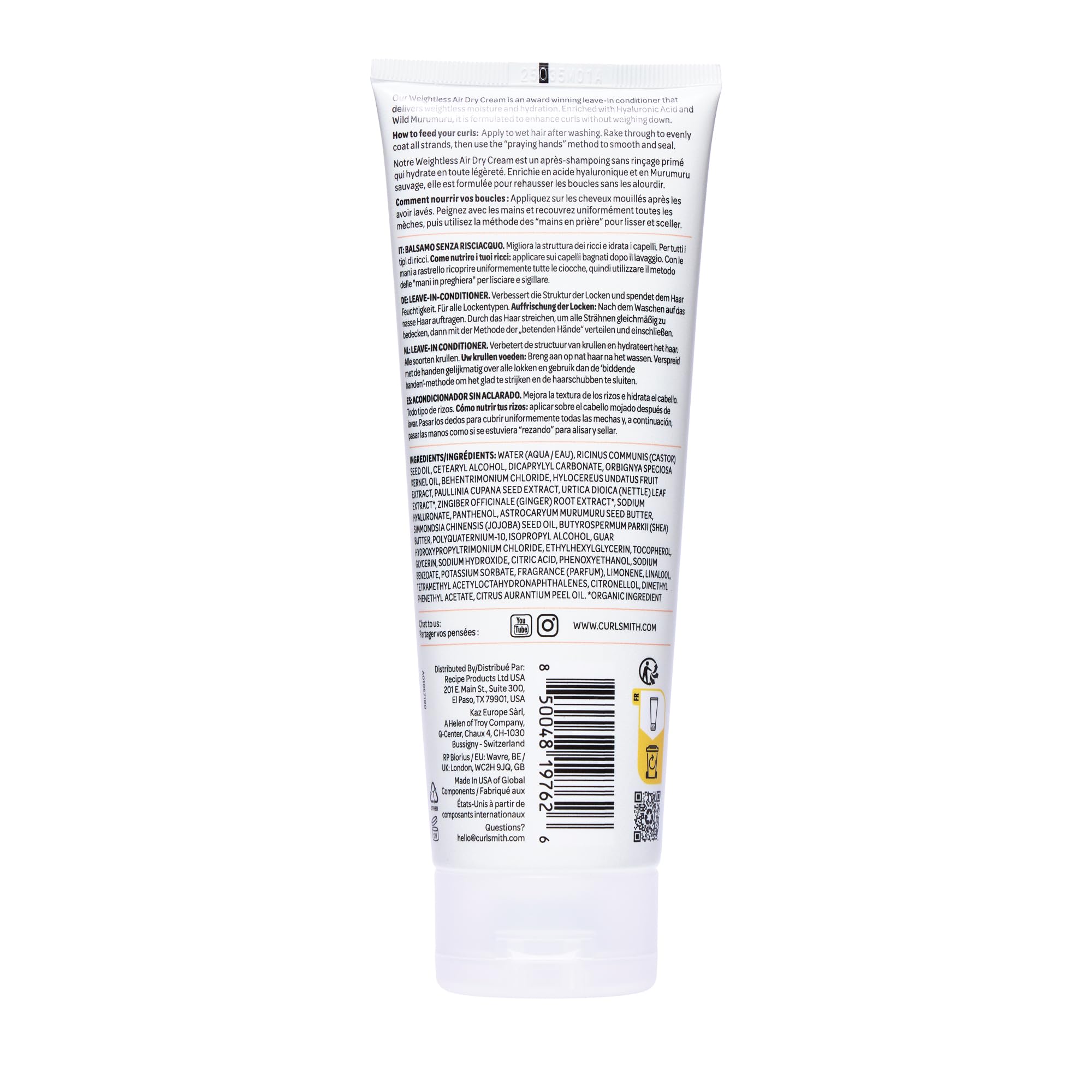 CURLSMITH product on bathroom shelf in lifestyle scene for everyday use