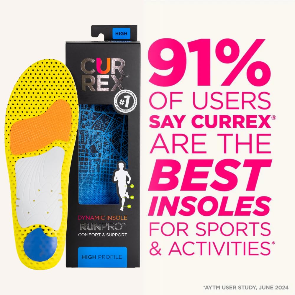 CURREX insole in use on trail showing better propulsion and reduced fatigue