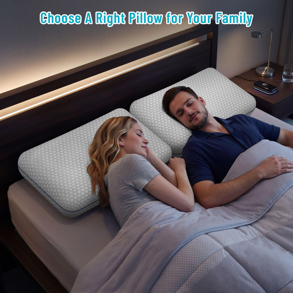 CushyOasis unboxed pillow airing out to reduce new-foam scent