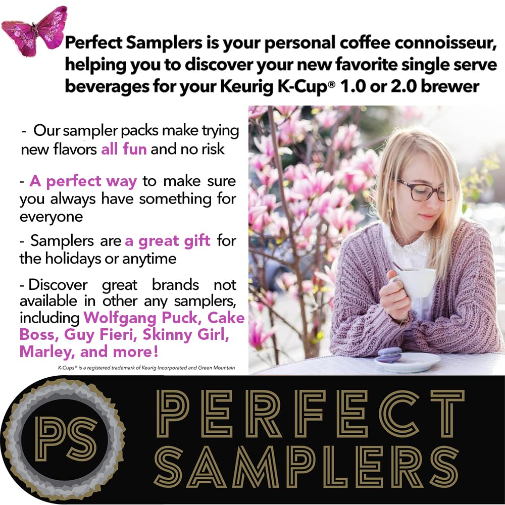 Custom Variety Pack label detail with brand names visible, aids quick blend selection