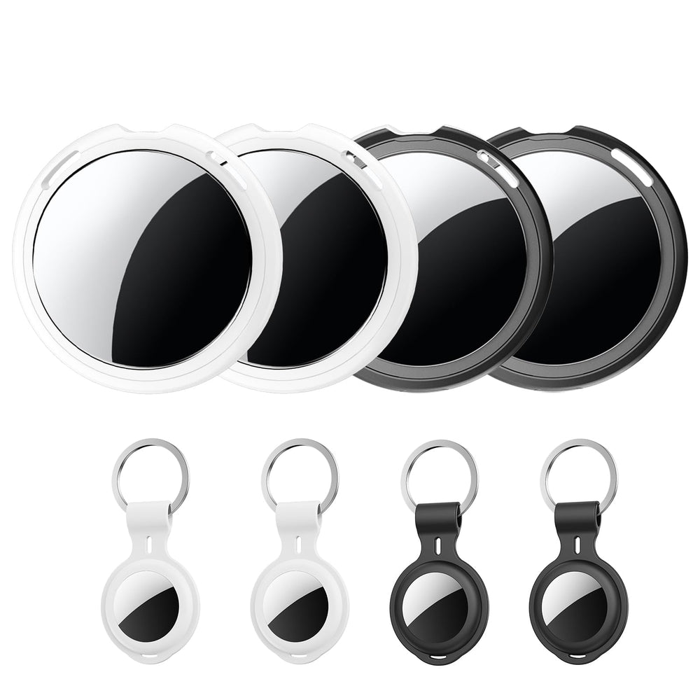 CYBERDOT front packaging showing four MFi tracker tags for easy identification