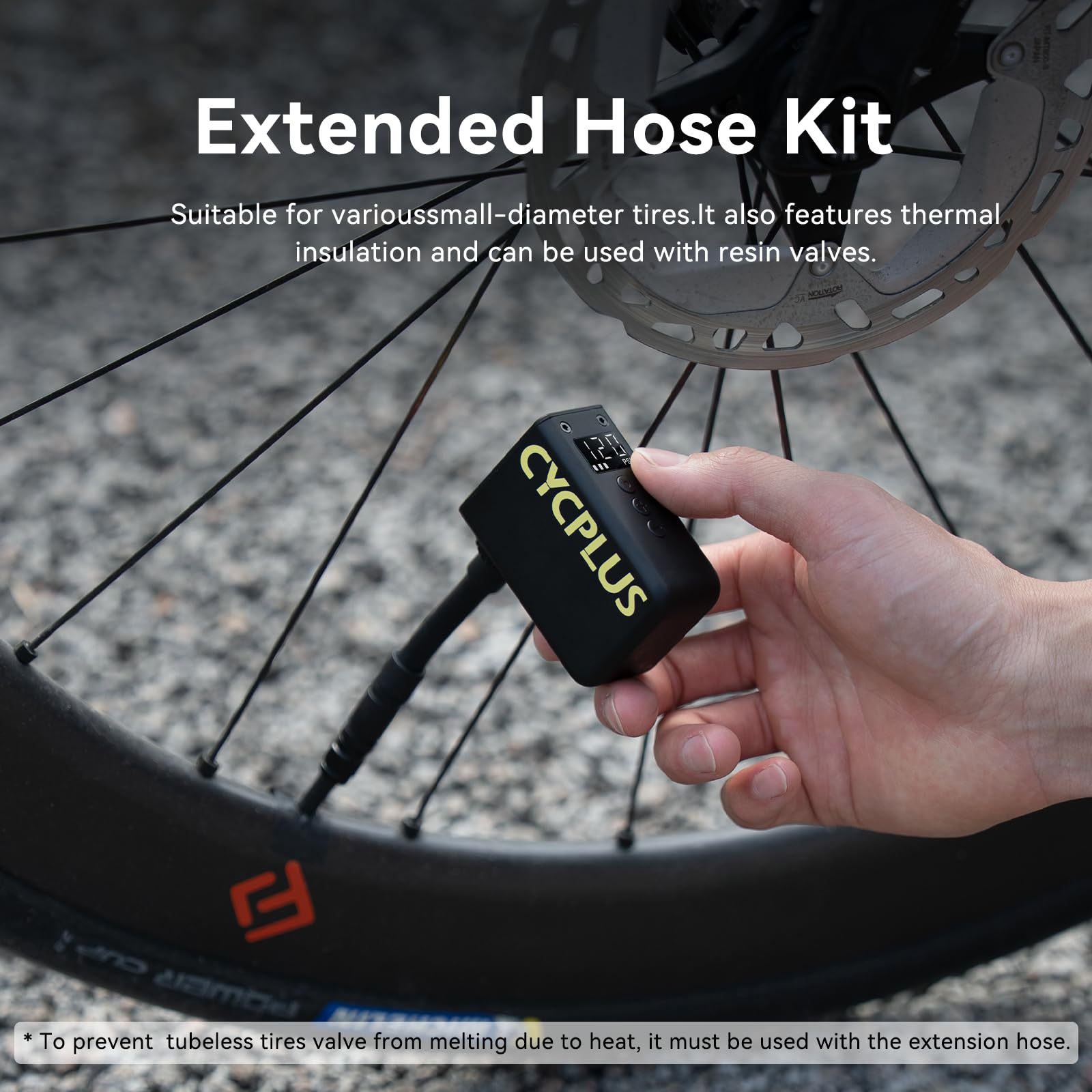CYCPLUS AS2Ultra charging cable and port, fast recharge ready on the go