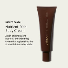 CYKLAR close-up of cream texture highlighting rich, fast-absorbing moisture