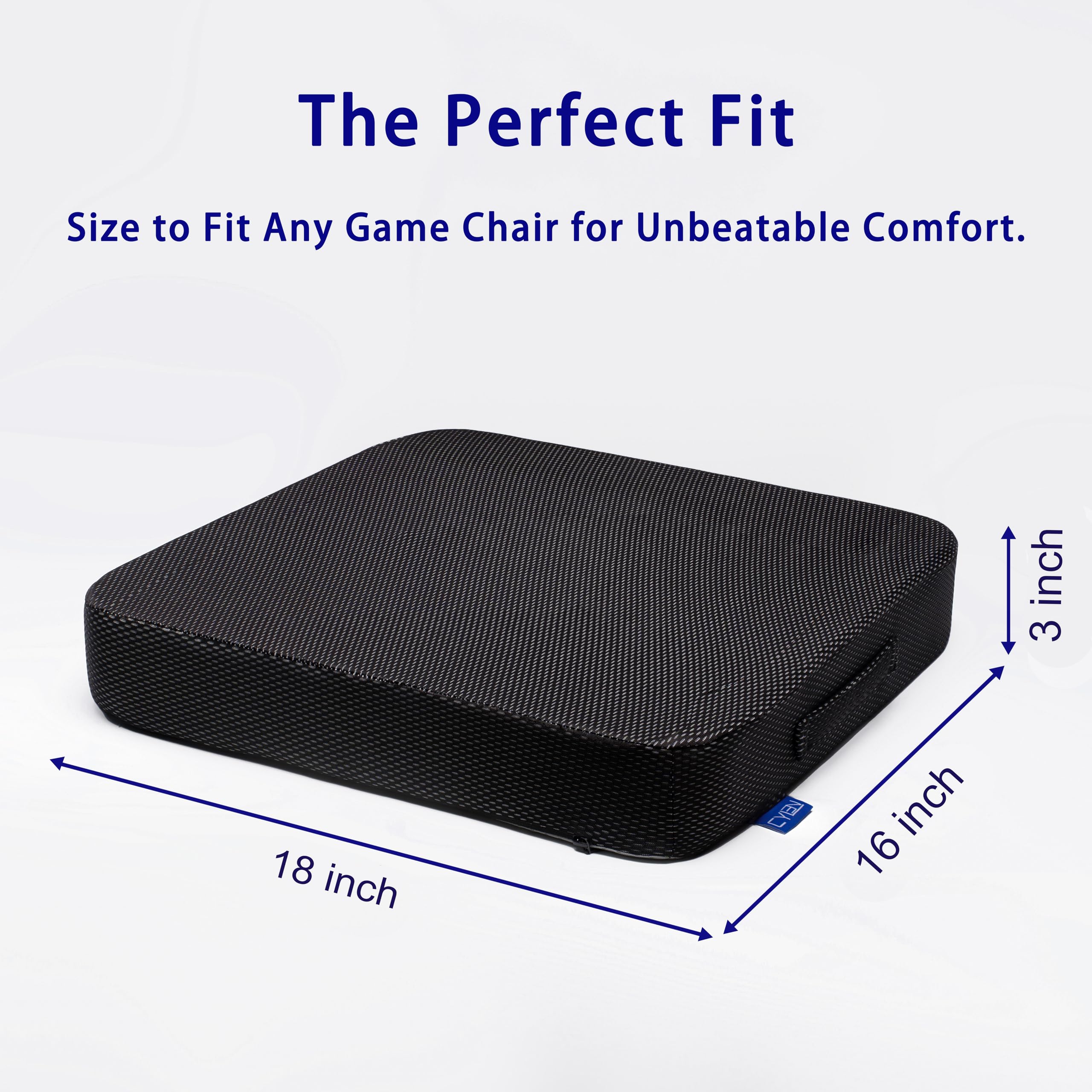 CYLEN close-up of gel-infused memory foam texture offering cooling comfort