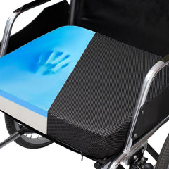 CYLEN front view of cushion showing coccyx cutout and comfortable seating benefit