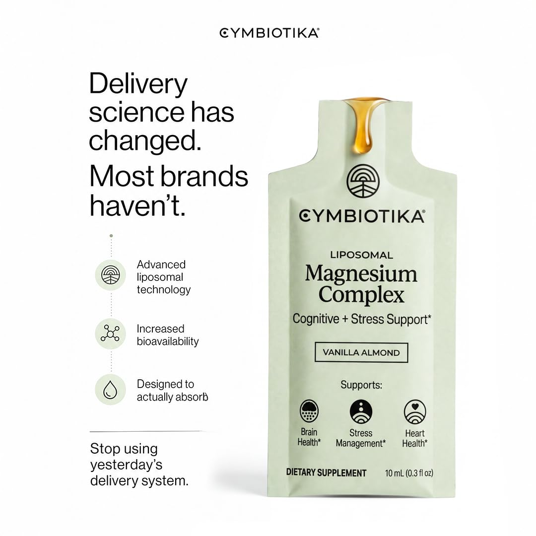 CYMBIOTIKA single pouch being opened ready to pour for convenient use