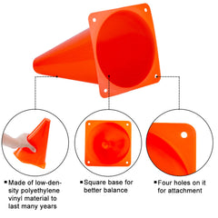 cyrico cones used in a soccer drill, improved training layout benefit