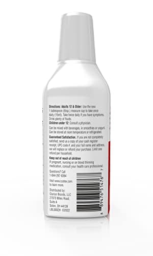 Cystex texture closeup drop showing smooth liquid and easy mixing benefit