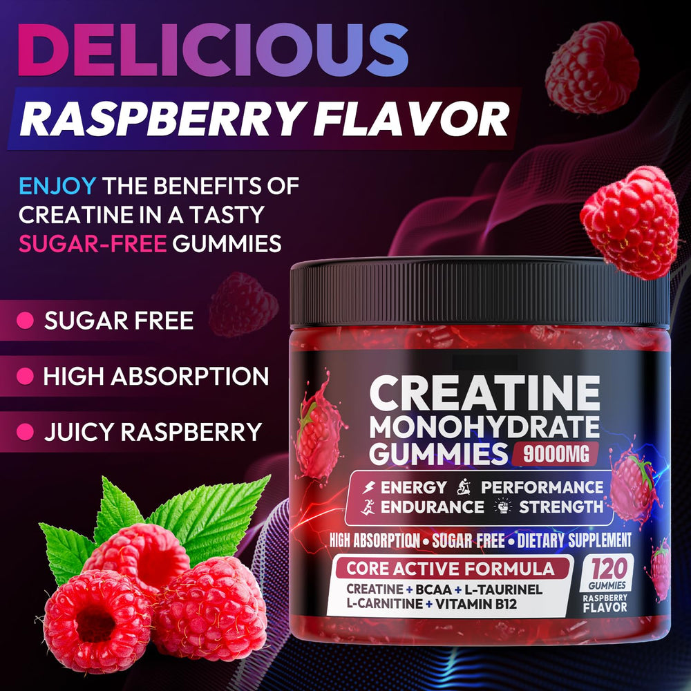 Cytona close-up gummy texture highlighting chewable creatine convenience