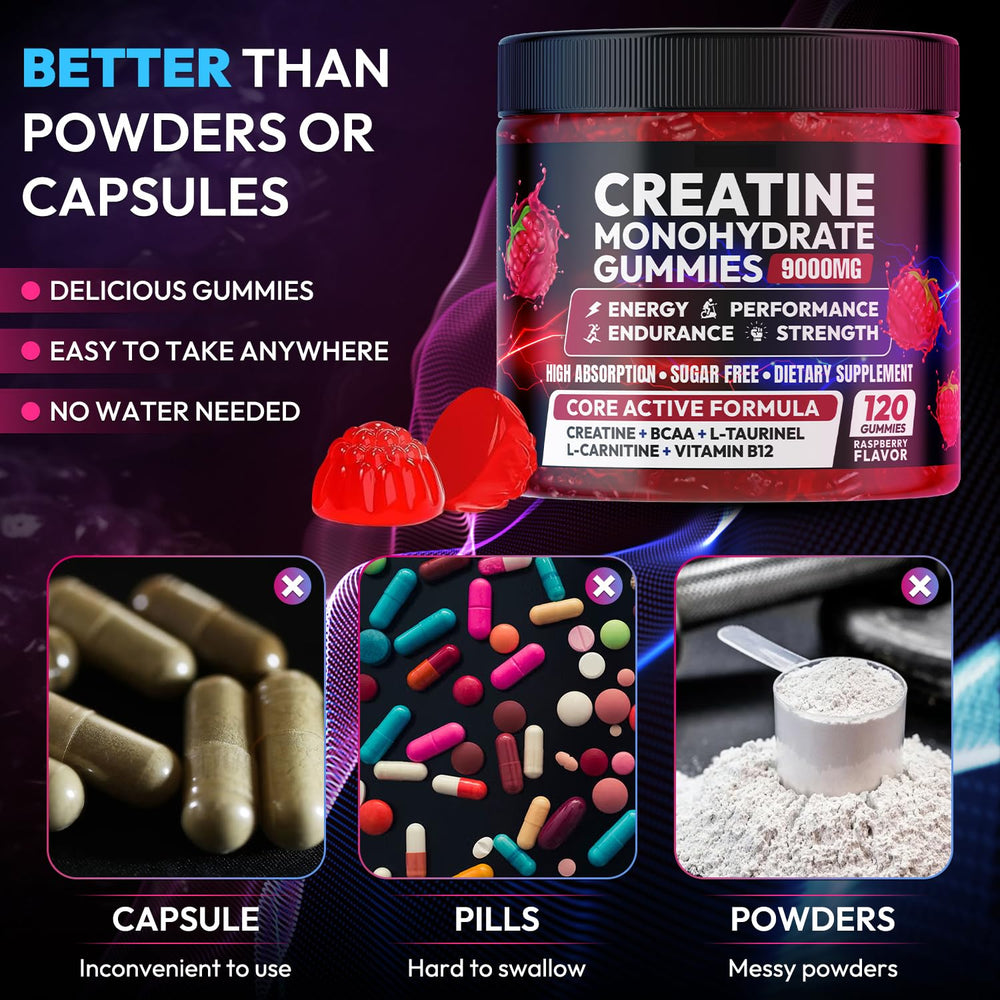 Cytona gummies inside a gym bag ready for pre workout energy support