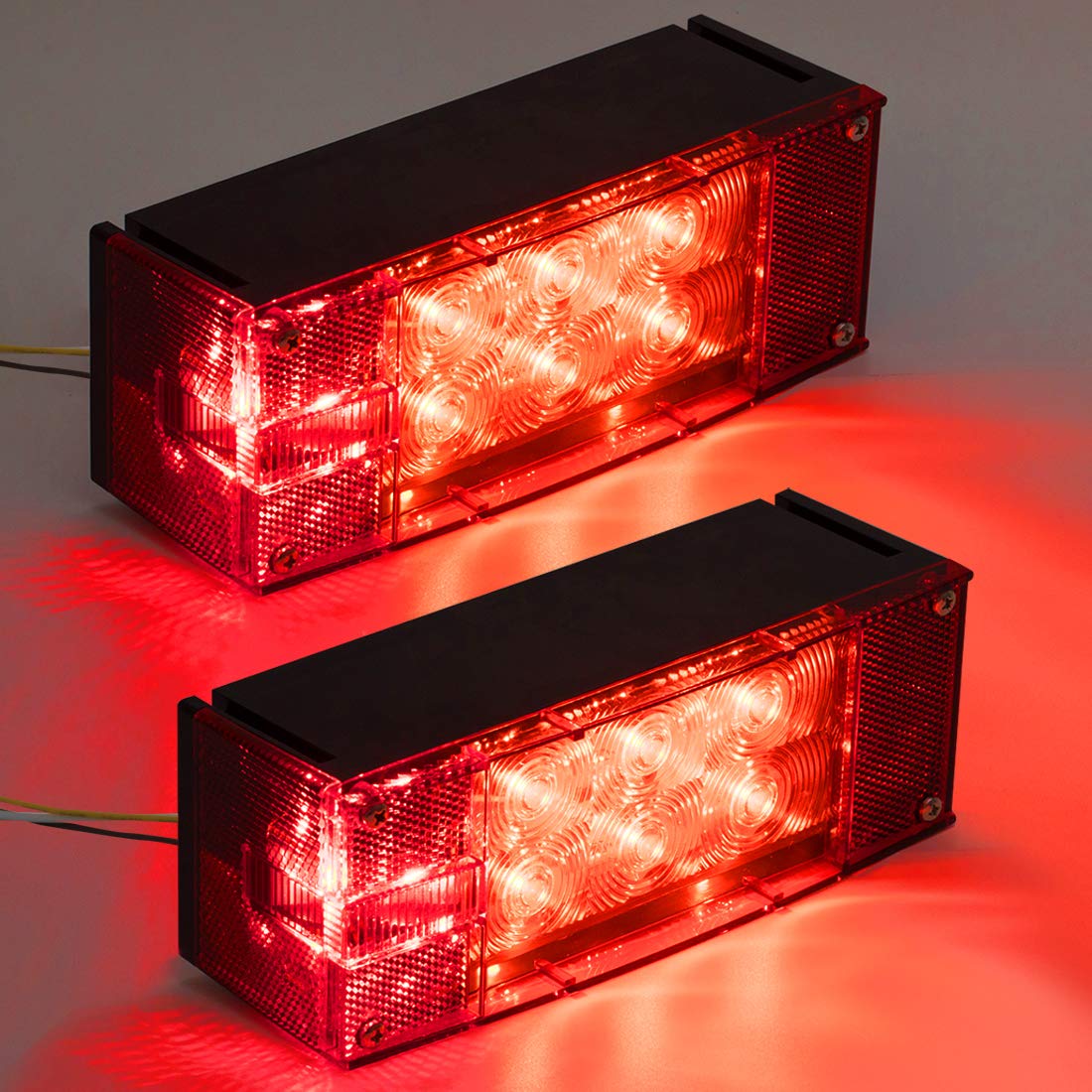 CZC AUTO illuminated at night showing bright LEDs for improved night visibility