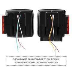 CZC AUTO installed on a boat trailer while launching showing dependable submersible lighting in use