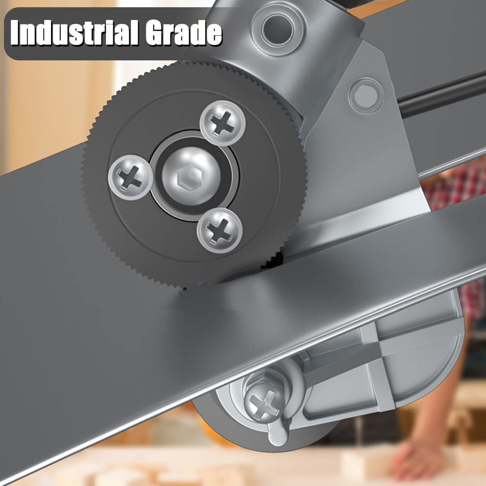 CZS cutting aluminum sheet in action showing smooth, efficient cuts benefit