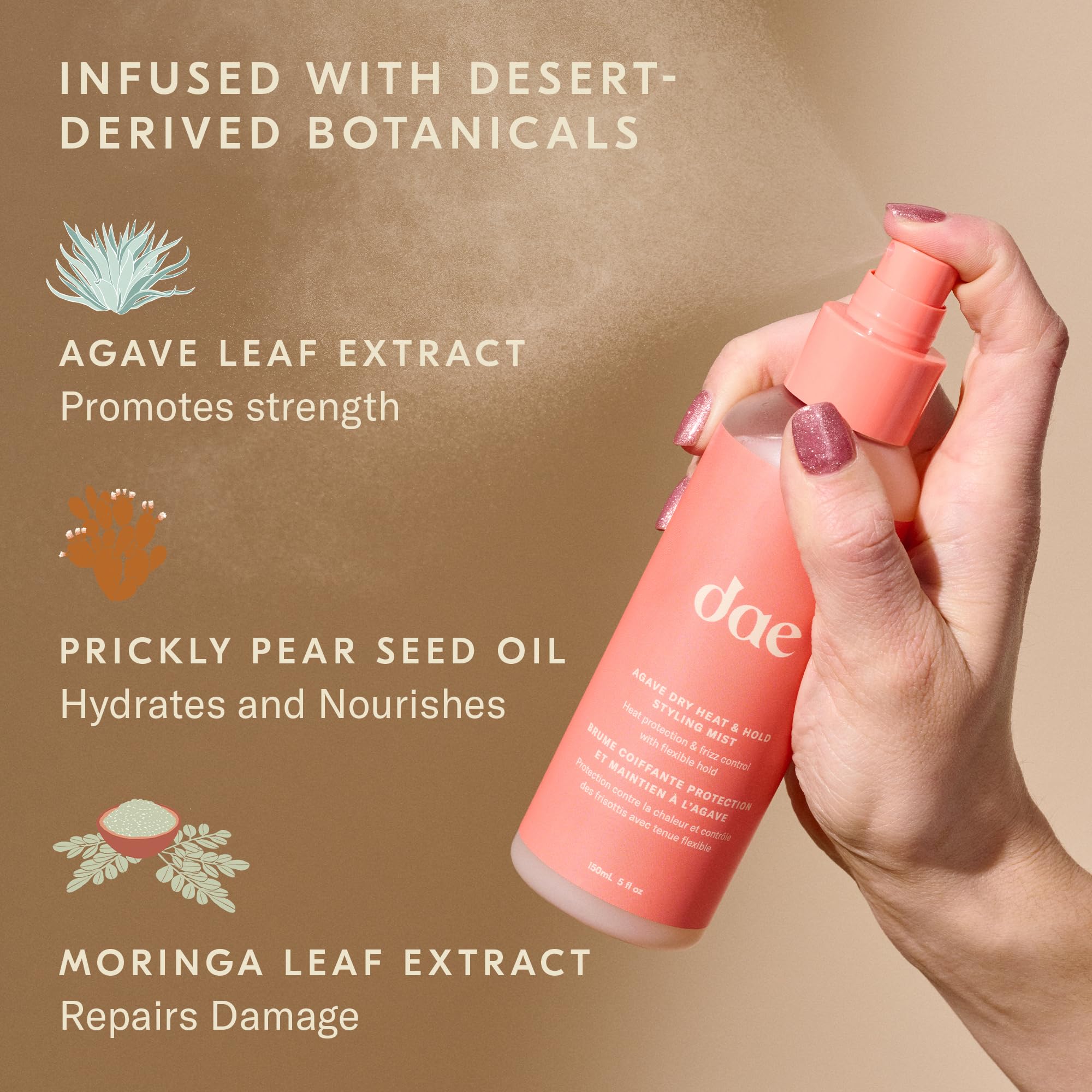 DAE mist spraying fine protective mist for even coverage