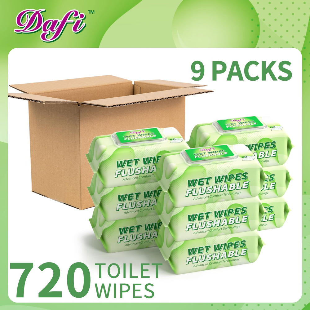 DAFI wipes on bathroom counter showing discreet daily hygiene benefit