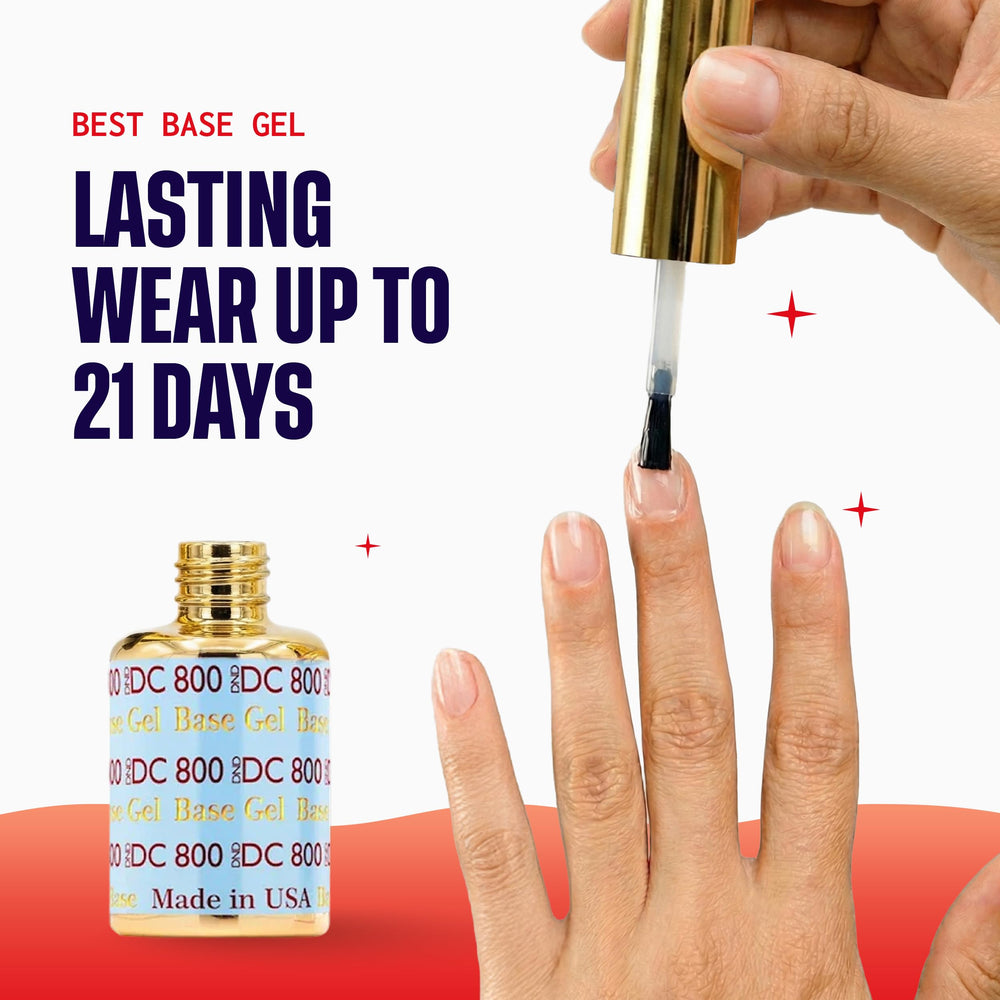 DAISY DND brush stroke texture showing smooth gel for even application