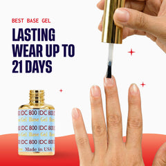 DAISY DND brush stroke texture showing smooth gel for even application