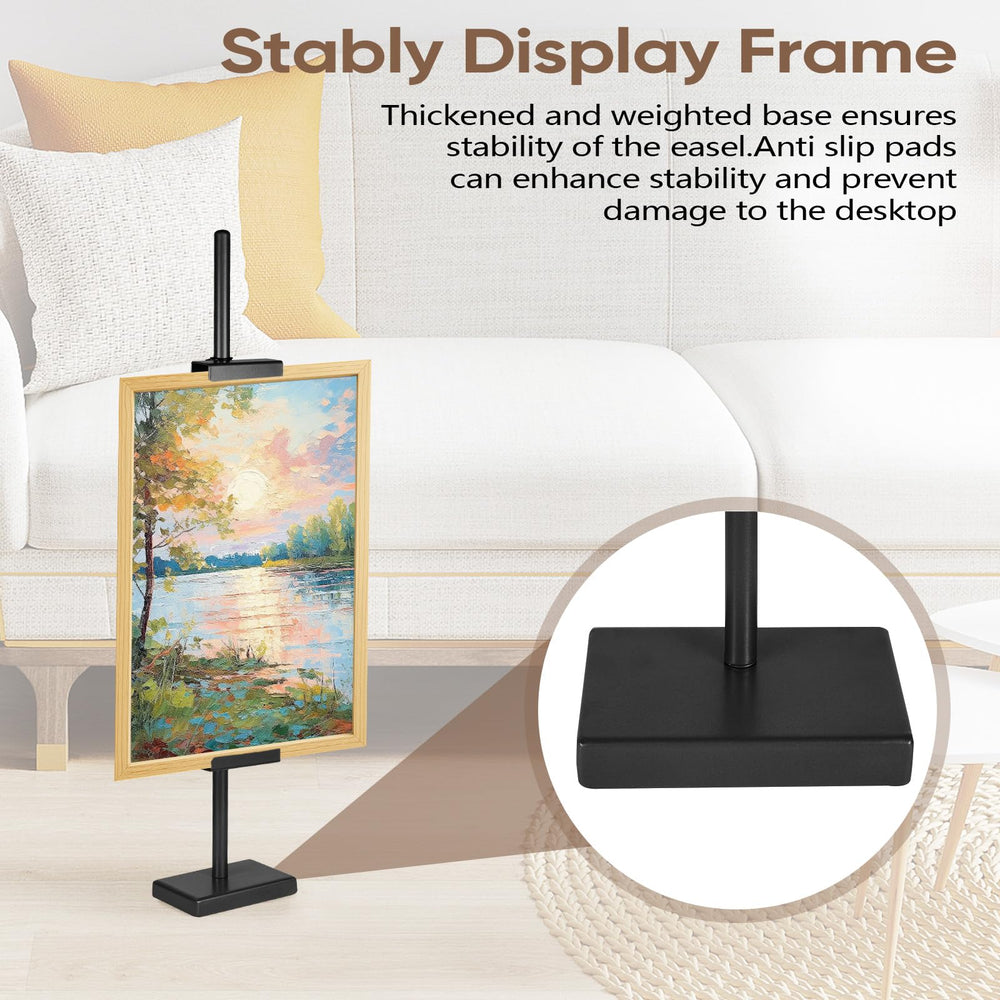dakewang lifestyle desk display with easel showcasing artwork for decorative use