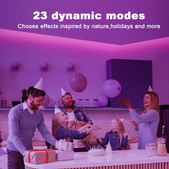 dalattin ambient bedroom installation showing mood lighting and easy atmosphere change benefit