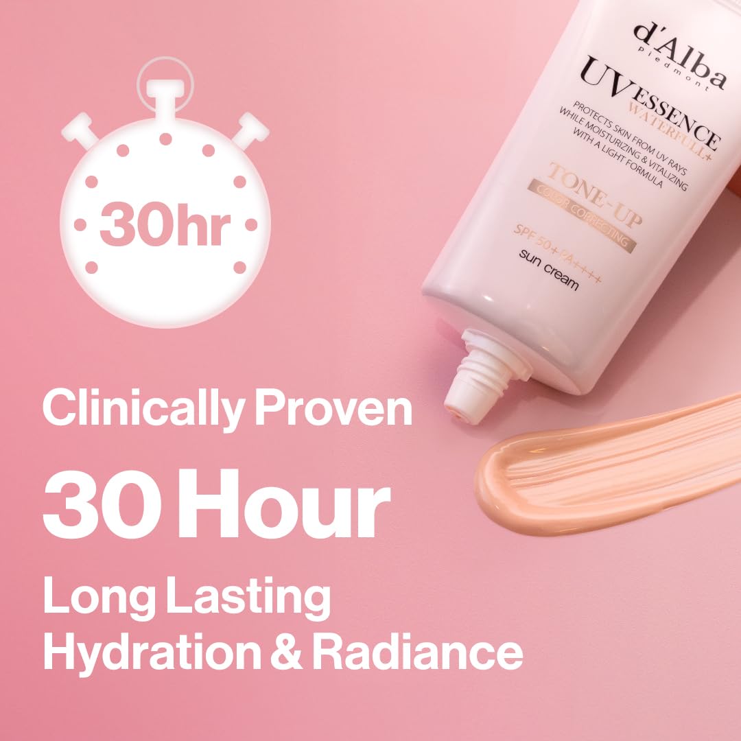 d'alba Piedmont used during makeup routine for a dewy, makeup-ready base