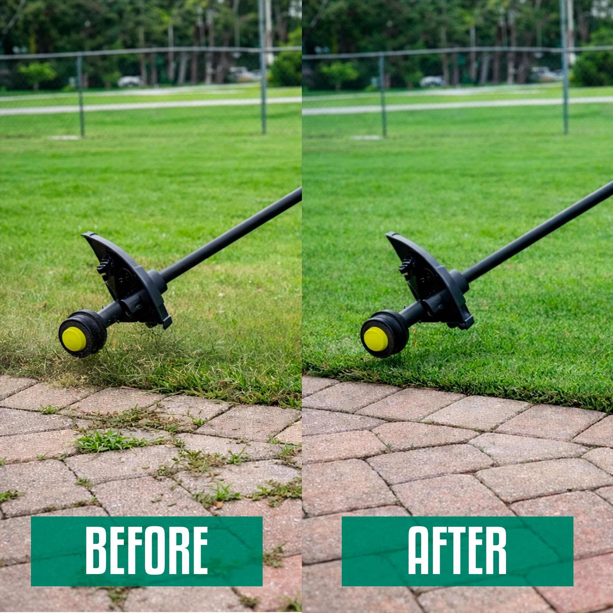 DALEPRO in-use trimming lawn to restore cutting performance benefit