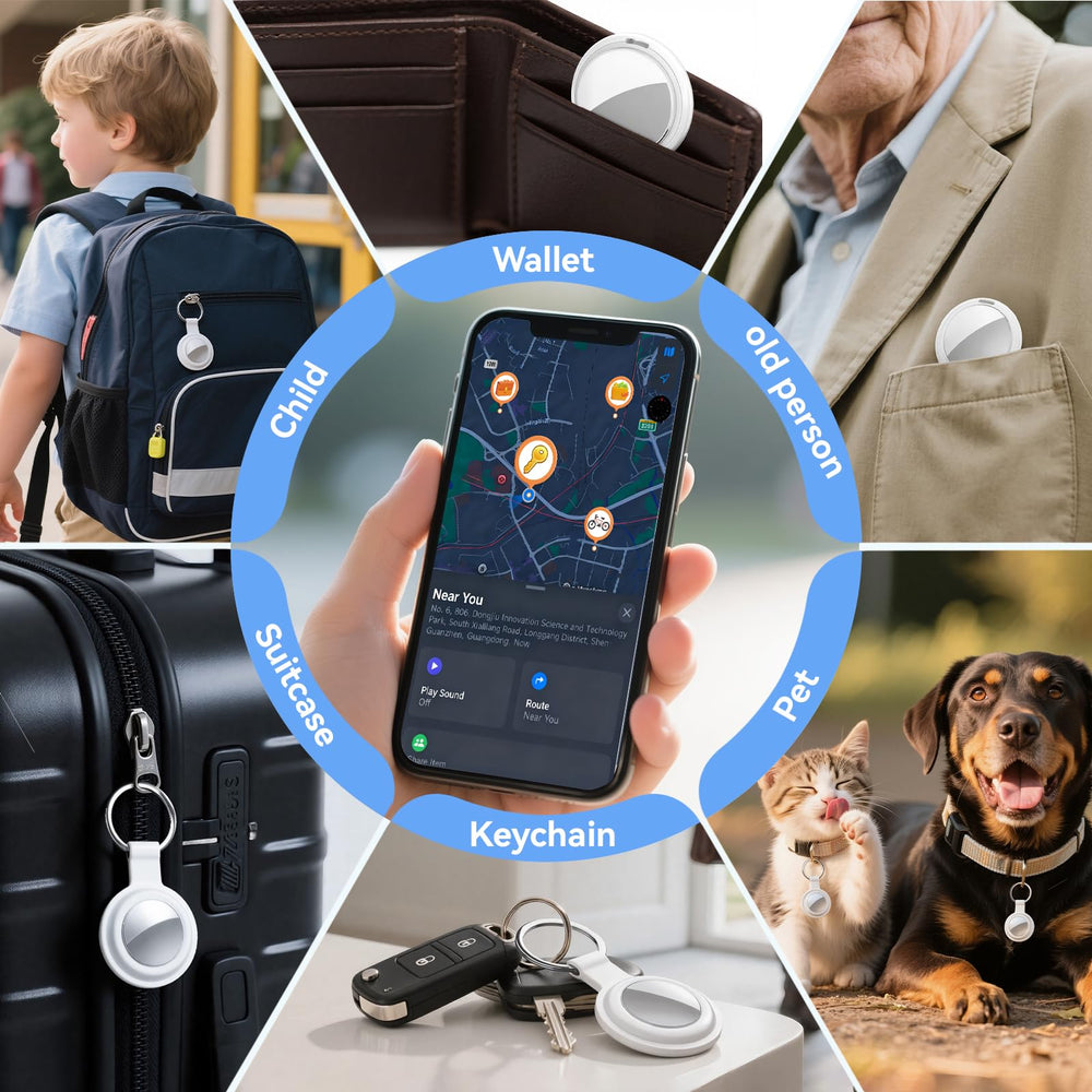 Daloben tag location shown in Find My app, accurate item tracking benefit