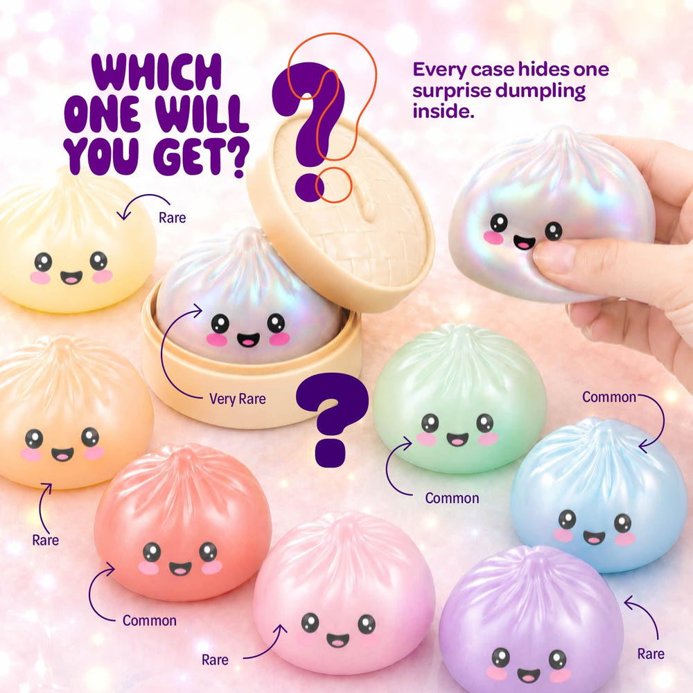 Dan&Darci dumpling case close-up highlighting cute design and reusable storage