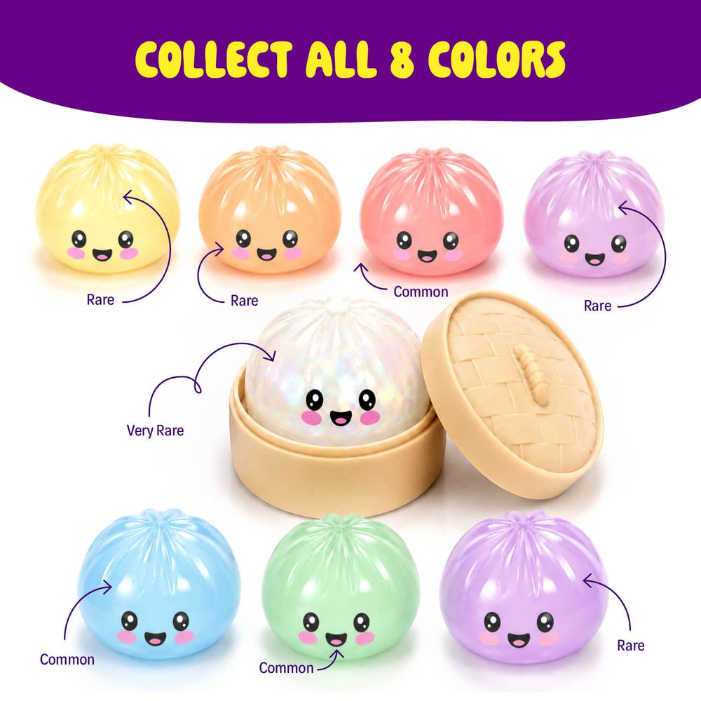 Dan&Darci dumpling held in hand showing compact size and portable play