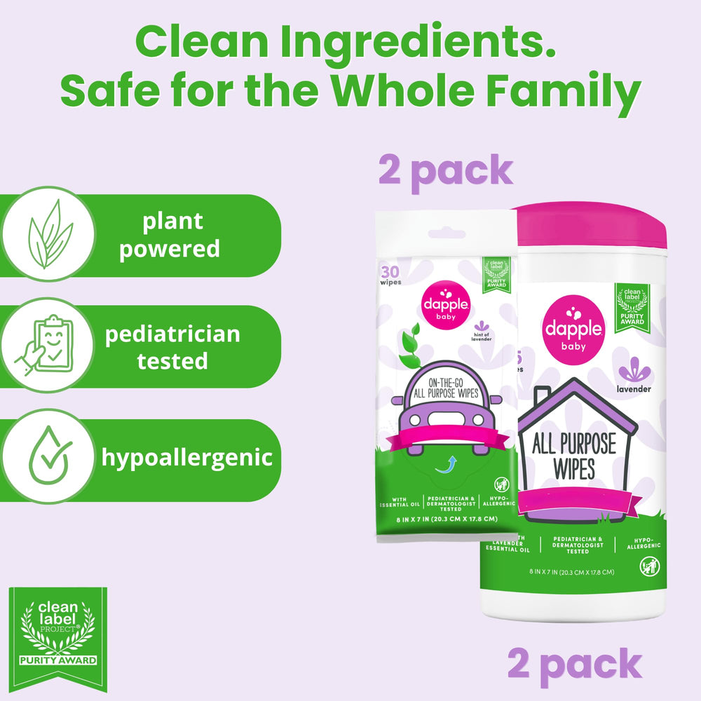 Dapple ingredient label close-up highlighting plant-powered ingredients and purity
