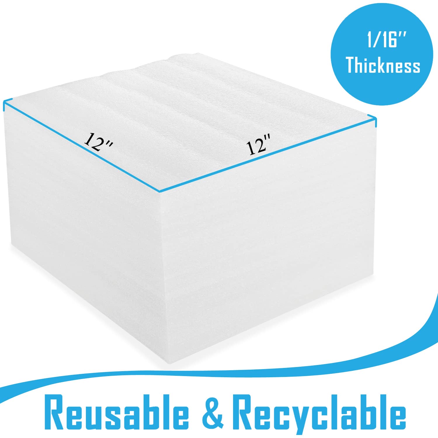 DAT sheet beside ruler showing 12x12 size for accurate packing planning