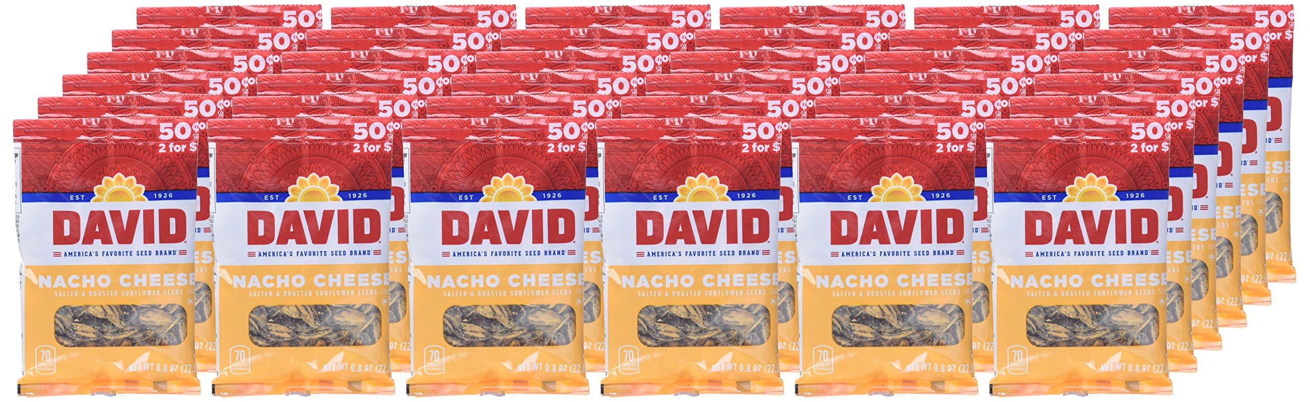David bag next to a ruler and fruit for scale showing the compact 0.8-ounce size