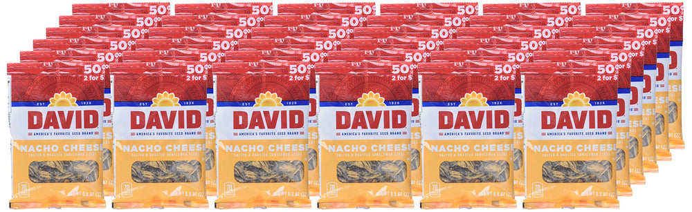 David bag next to a ruler and fruit for scale showing the compact 0.8-ounce size