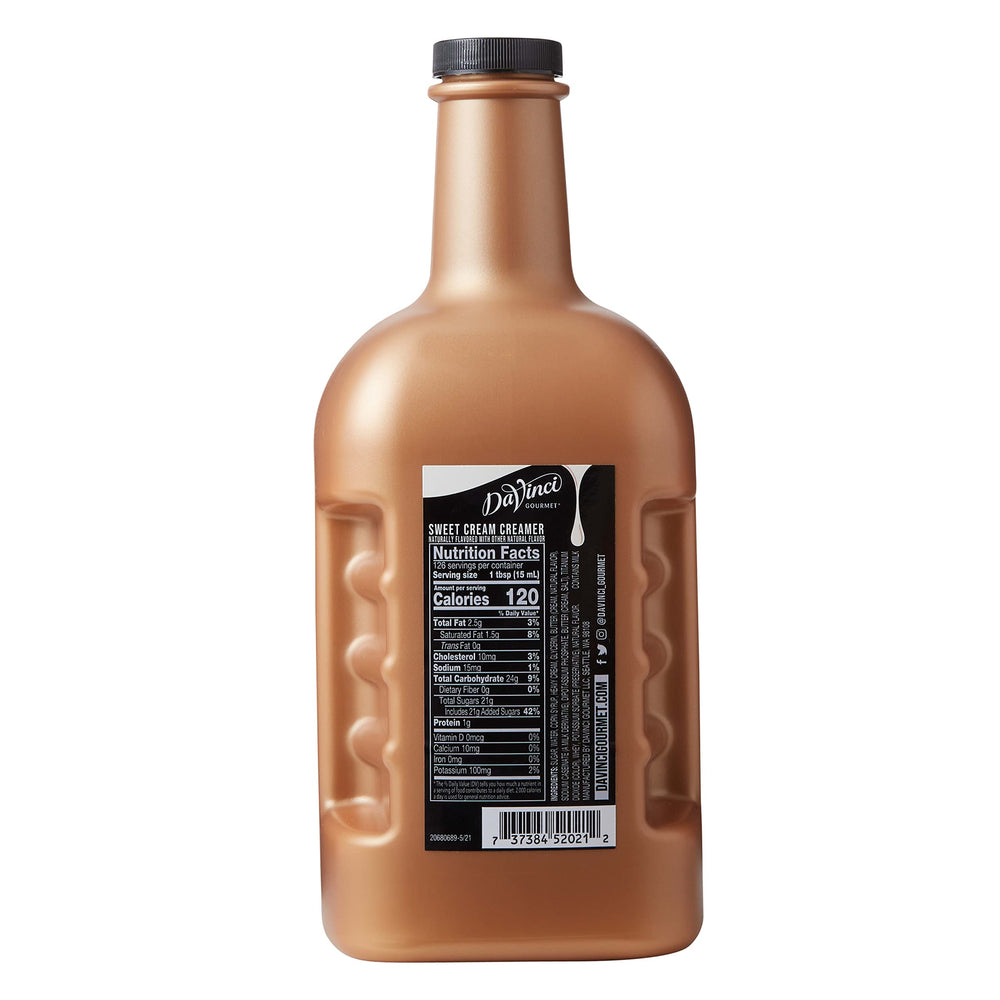 DaVinci Gourmet pouring creamer close-up highlighting creamy texture benefit
