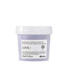 Davines front bottle view showing product label and benefits