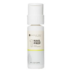 Dazzle Dry front bottle view showing product packaging and professional primer benefits