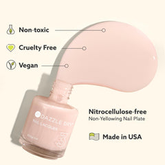 Drop of Dazzle Dry Nail Prep texture demonstrating lightweight conditioning and strength