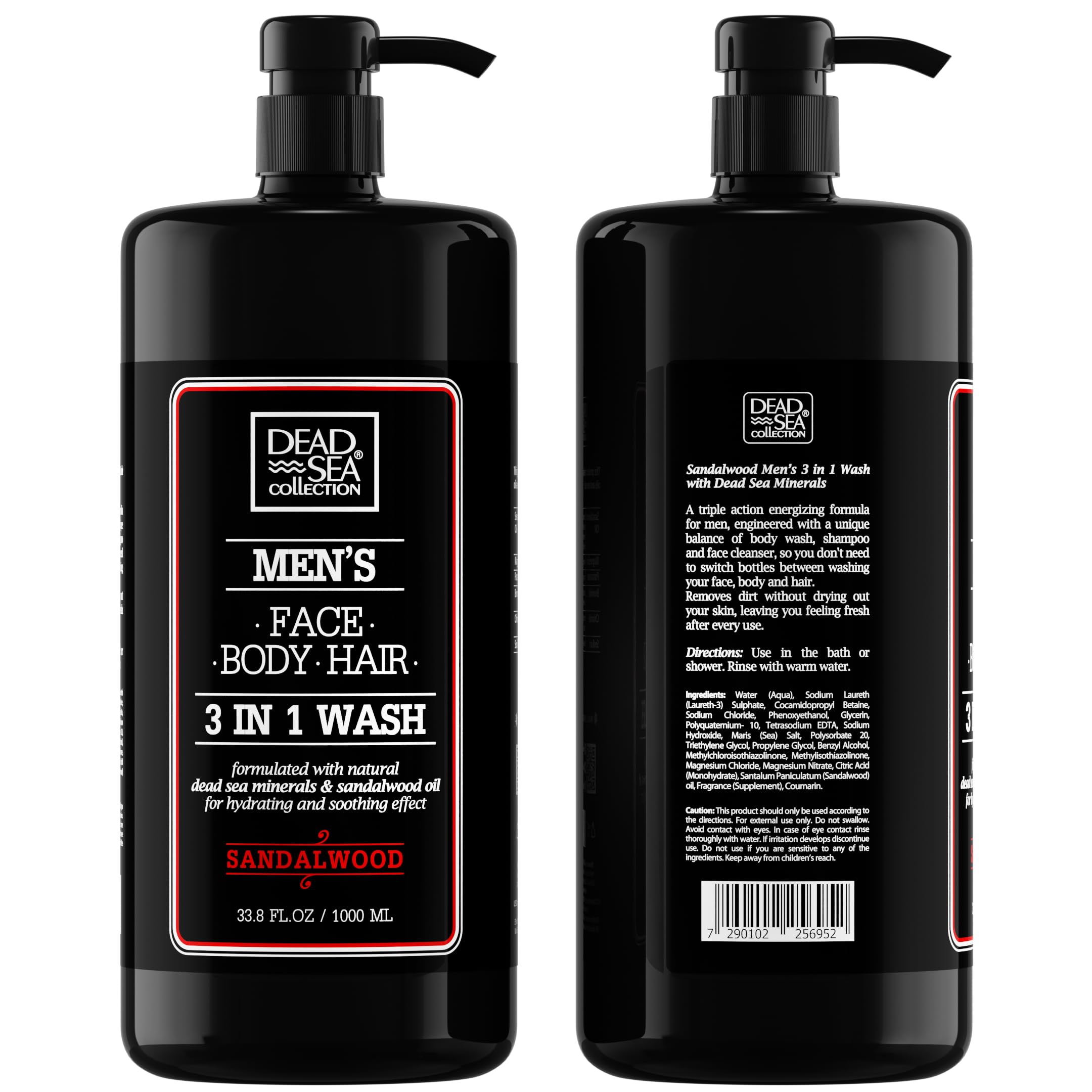 Dead Sea Collection used in morning routine for simplified grooming