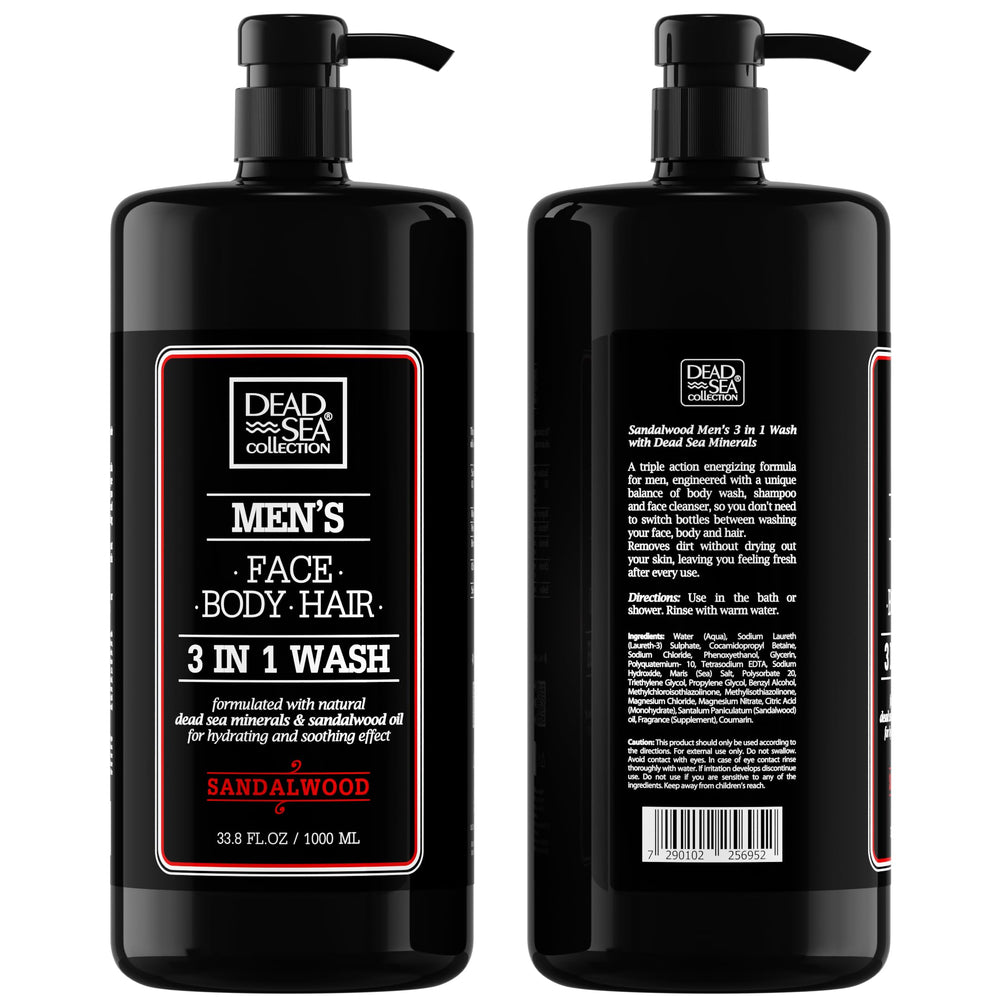 Dead Sea Collection used in morning routine for simplified grooming