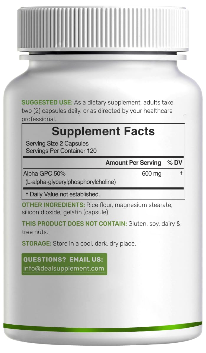 DEAL SUPPLEMENT capsules spilled artistically highlighting count per bottle