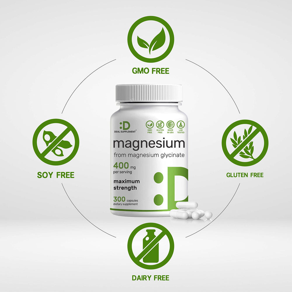 DEAL SUPPLEMENT close-up of a single capsule showing smooth texture and potency