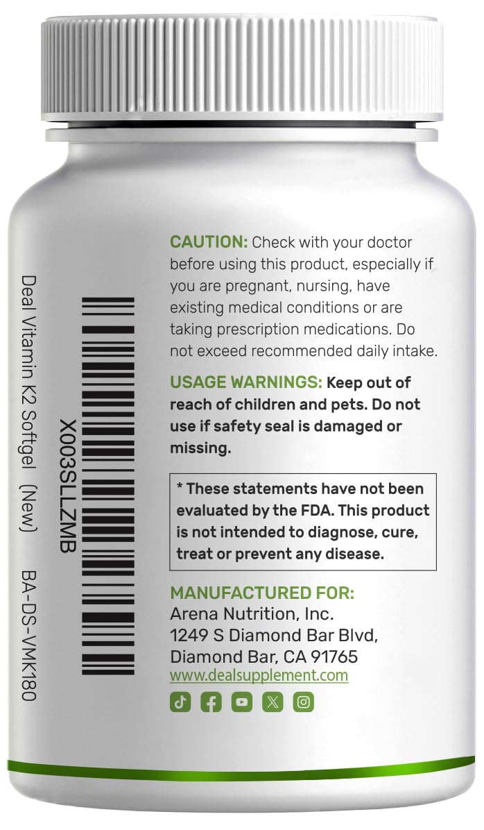 Deal Supplement softgels in palm demonstrating count and daily supplement convenience