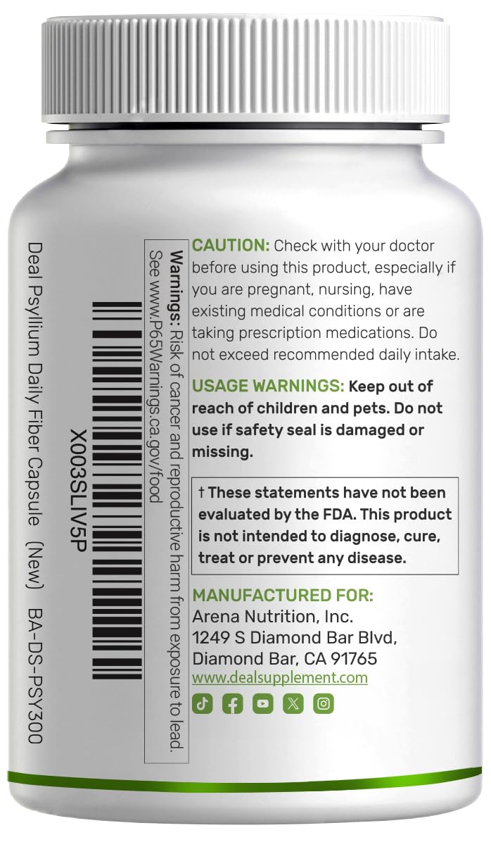 DEAL SUPPLEMENT bottle on a kitchen counter with morning routine support