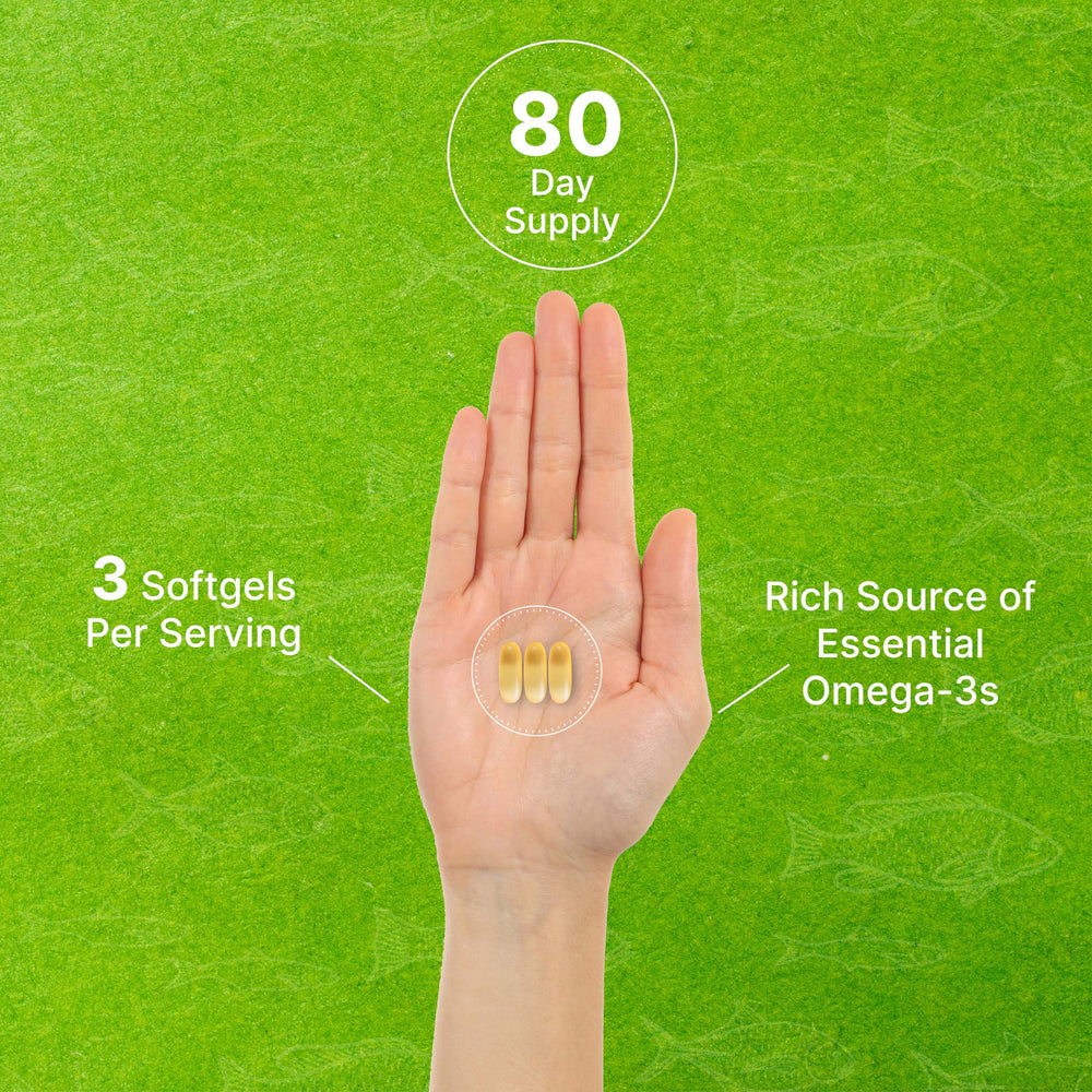DEAL SUPPLEMENT nutrition facts label clear view to confirm EPA and DHA amounts