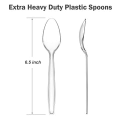 Dealusy close-up of thickened spoon edge for stronger scooping