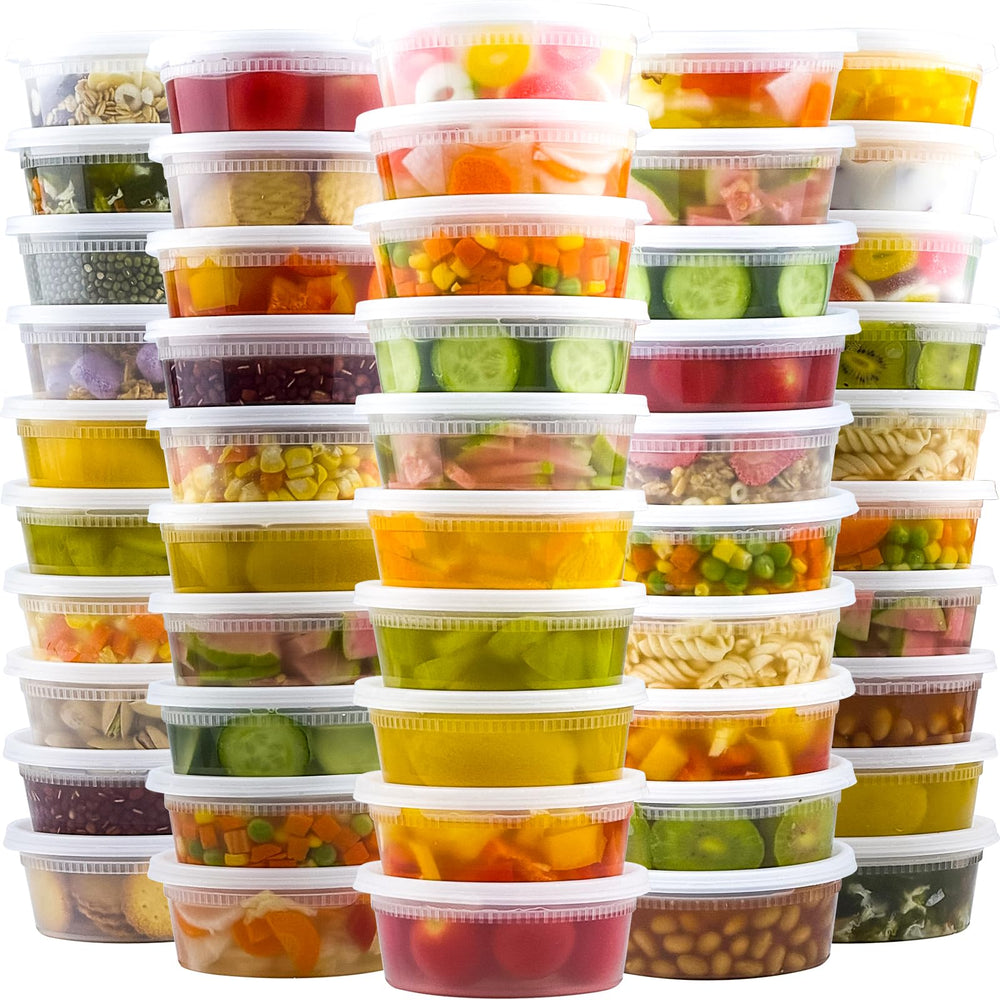 Dealusy front packaging shows 50-count set and benefits for storage