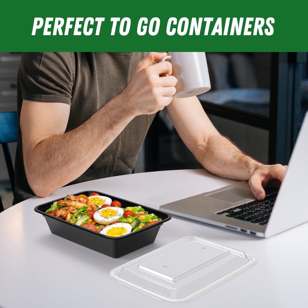 Dealusy containers on a kitchen table showing meal prep convenience for families