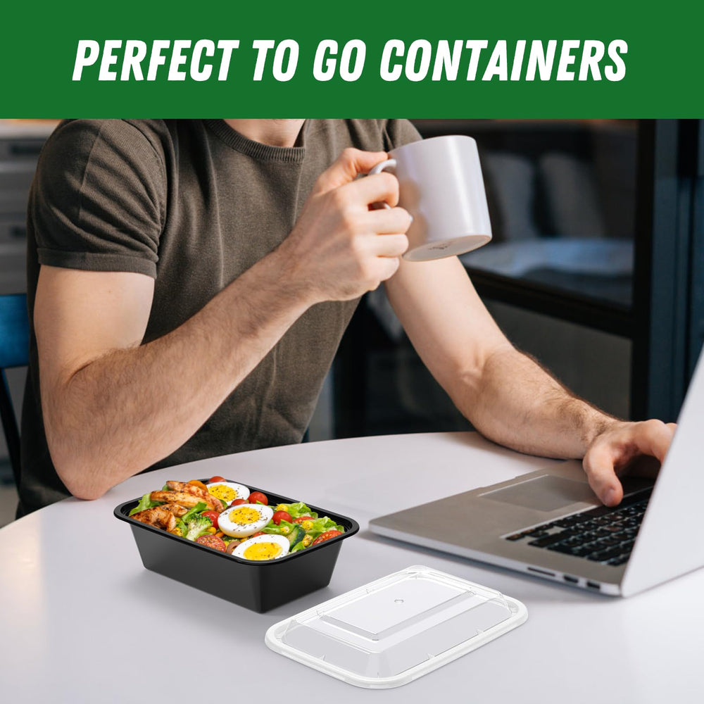 Dealusy containers organized in fridge showcasing neat meal prep storage