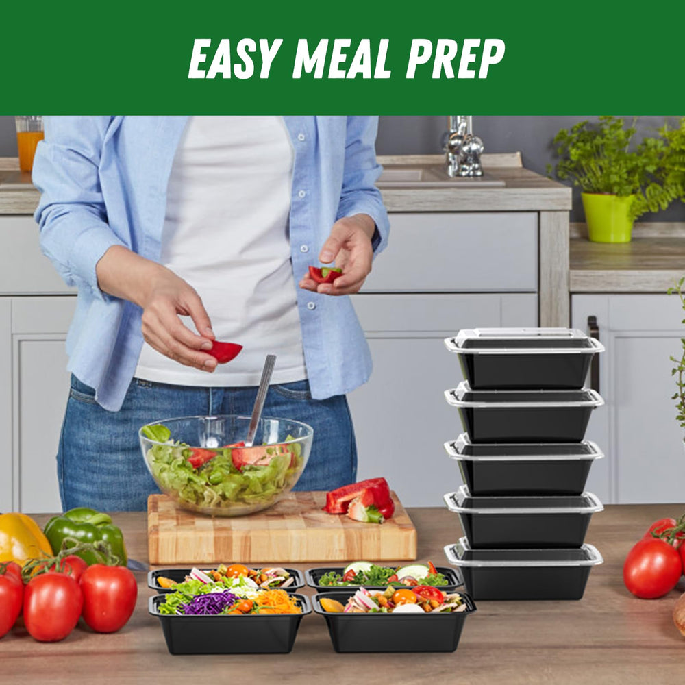 Dealusy container held in hand showing 24 oz scale for portion control