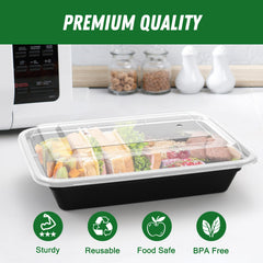 Dealusy stacked containers in fridge demonstrating space-saving organization